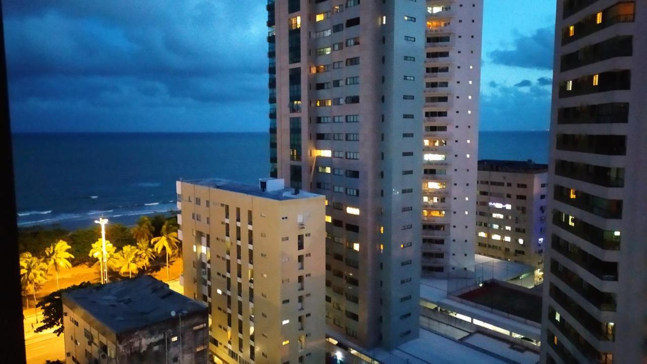 Apartamento 150M Praia, Vista P Mar, E Piscina Na Cobertura เฮซิเฟ ภายนอก รูปภาพ