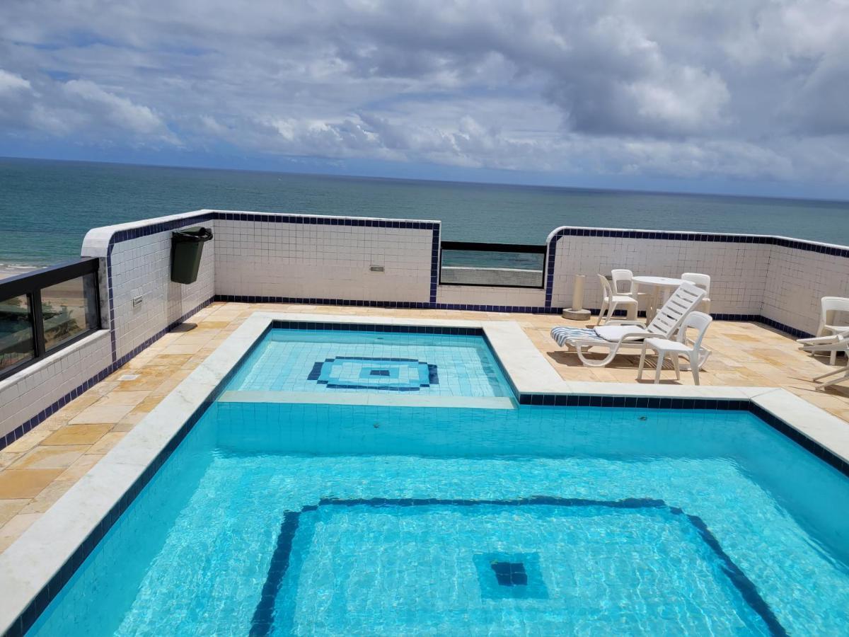Apartamento 150M Praia, Vista P Mar, E Piscina Na Cobertura เฮซิเฟ ภายนอก รูปภาพ